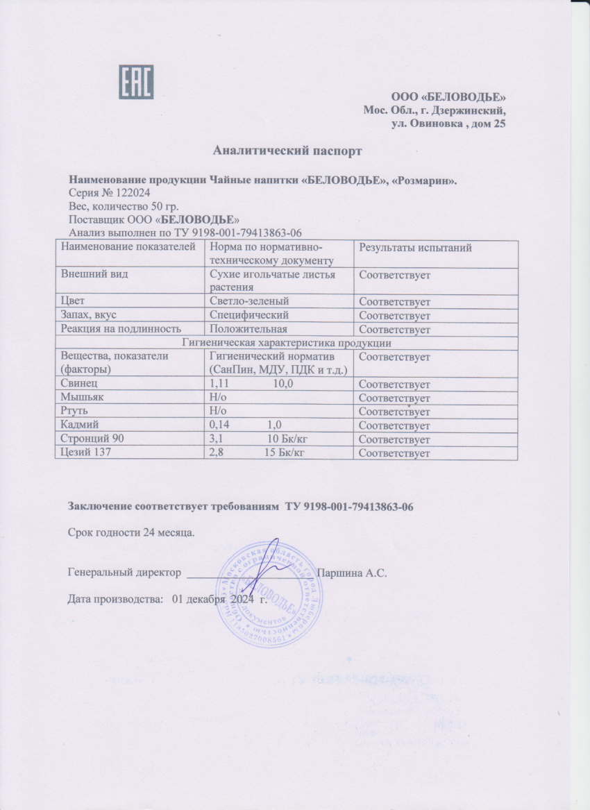 Паспорт №122024